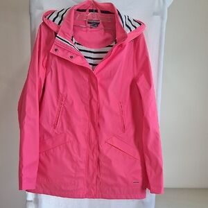 Saint James dupuis 1889 Ste Morgane Raincoat.  SZ 12.  Pink